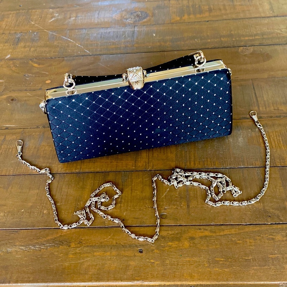 Small black clutch